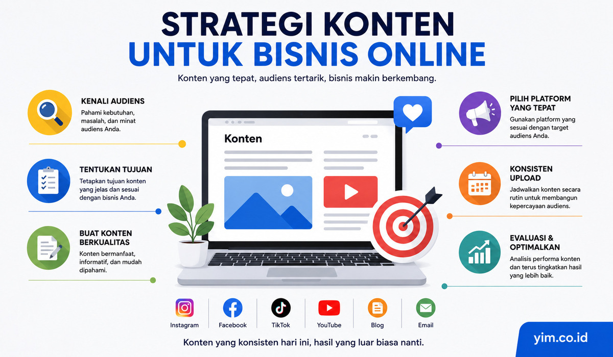 Strategi Konten untuk Bisnis Online