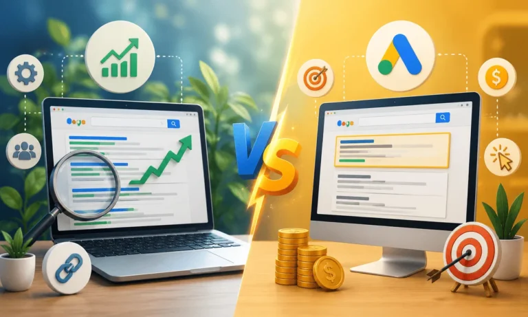 SEO vs Iklan Google Ads